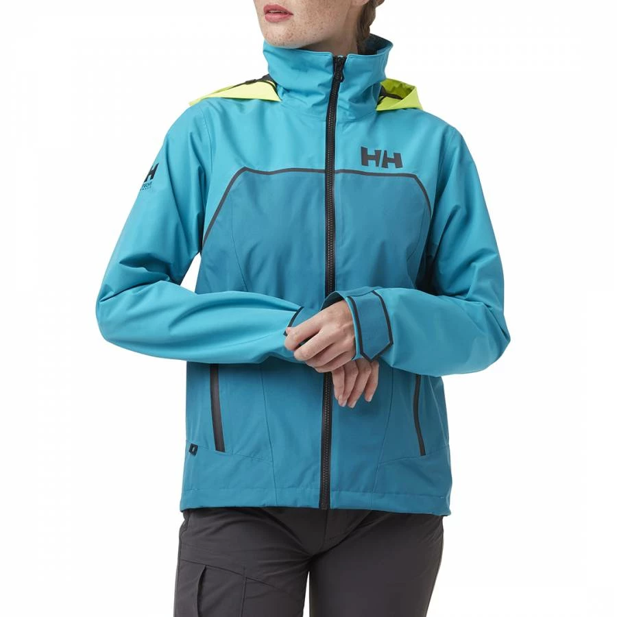 Helly Hansen Teal Performance Waterproof Jacket 3 Helly Hansen Teal Performance Waterproof Jacket