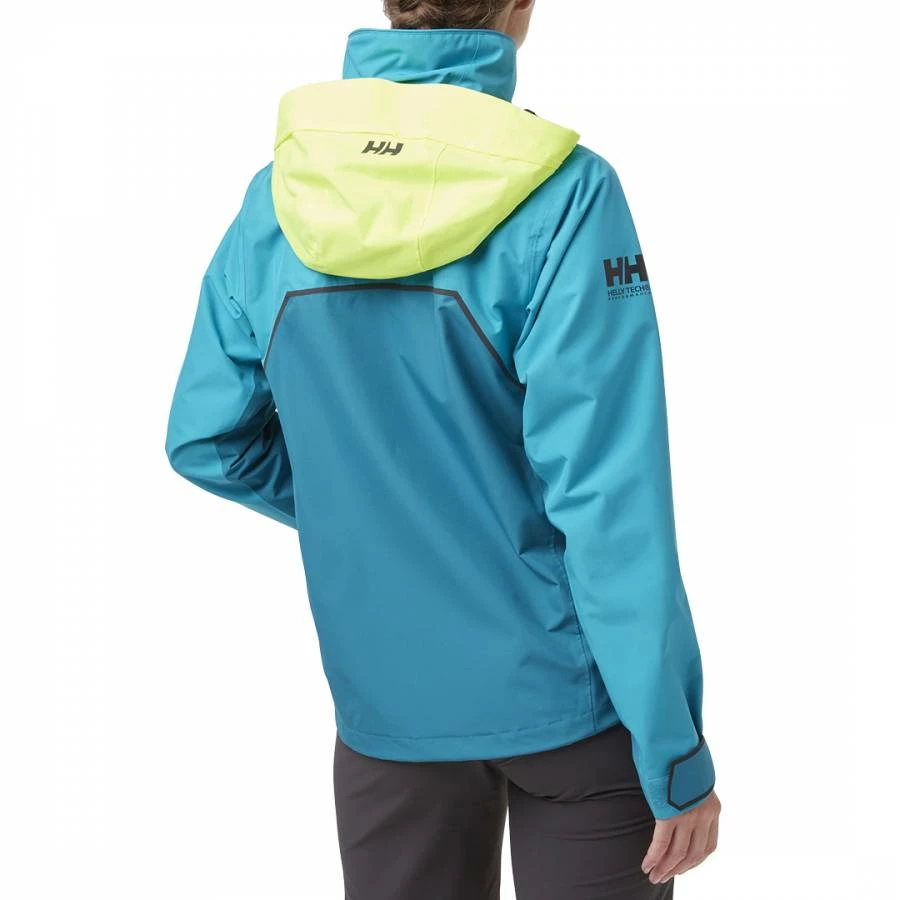 Helly Hansen Teal Performance Waterproof Jacket 4 Helly Hansen Teal Performance Waterproof Jacket - Image 2