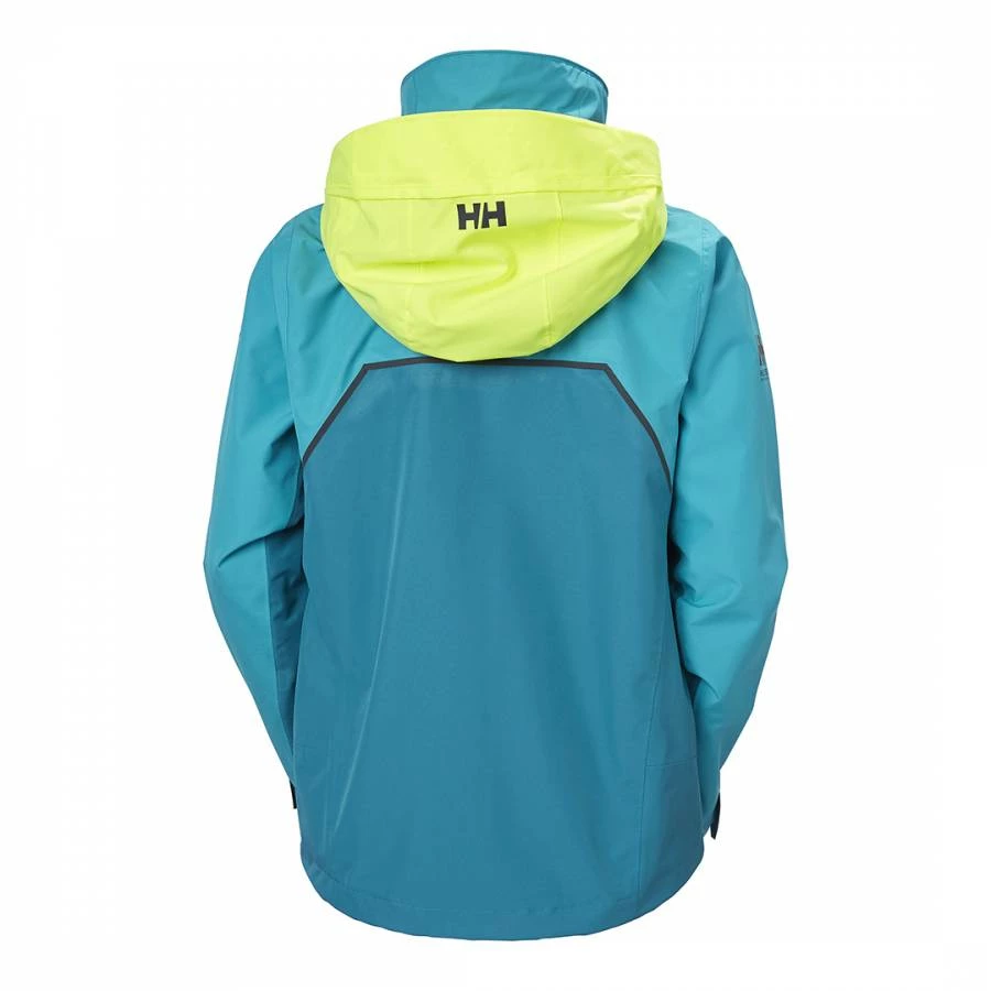 Helly Hansen Teal Performance Waterproof Jacket 7 Helly Hansen Teal Performance Waterproof Jacket - Image 5
