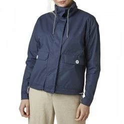 Helly Hansen Navy Bomber-Style Shell Jacket