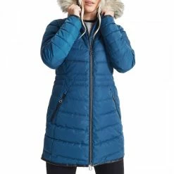 Dare2B Blue Waterproof Insulated Parka Ski Jacket