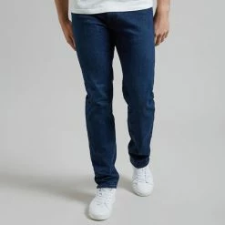 Lee Jeans Dark Blue Daren Straight Stretch Jeans
