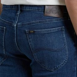 Lee Jeans Dark Blue Daren Straight Stretch Jeans 9 Lee Jeans Dark Blue Daren Straight Stretch Jeans -JacketsSale Sales 17697998 8