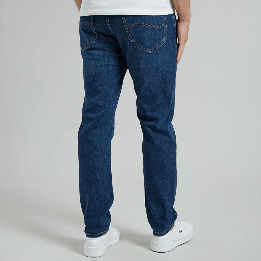 Lee Jeans Dark Blue Austin Tapered Stretch Jeans 4 Lee Jeans Dark Blue Austin Tapered Stretch Jeans - Image 2