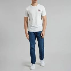 Lee Jeans Dark Blue Austin Tapered Stretch Jeans 8 Lee Jeans Dark Blue Austin Tapered Stretch Jeans -JacketsSale Sales 17698030 7