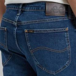 Lee Jeans Dark Blue Austin Tapered Stretch Jeans 9 Lee Jeans Dark Blue Austin Tapered Stretch Jeans -JacketsSale Sales 17698030 8
