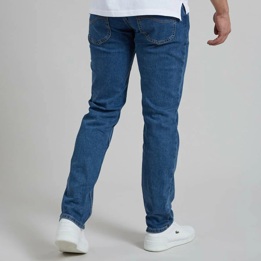 Lee Jeans Dark Blue Brookyln Straight Stretch Jean 7 Lee Jeans Dark Blue Brookyln Straight Stretch Jean - Image 5