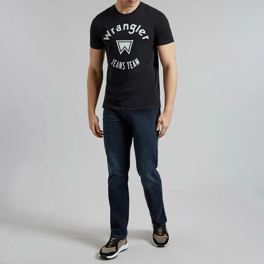 Wrangler Dark Blue Texas Straight Stretch Jeans 5 Wrangler Dark Blue Texas Straight Stretch Jeans - Image 3