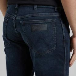 Wrangler Dark Blue Texas Straight Stretch Jeans 9 Wrangler Dark Blue Texas Straight Stretch Jeans -JacketsSale Sales 17698191 8