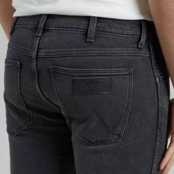 Wrangler Black Larston Slim Stretch Jeans -JacketsSale Sales 17698205 8