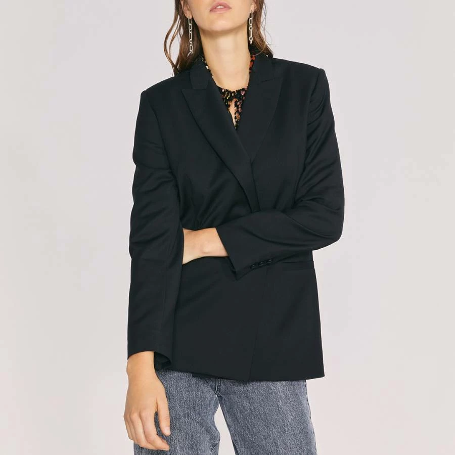 IRO Black Naster Wool Jacket 3 IRO Black Naster Wool Jacket