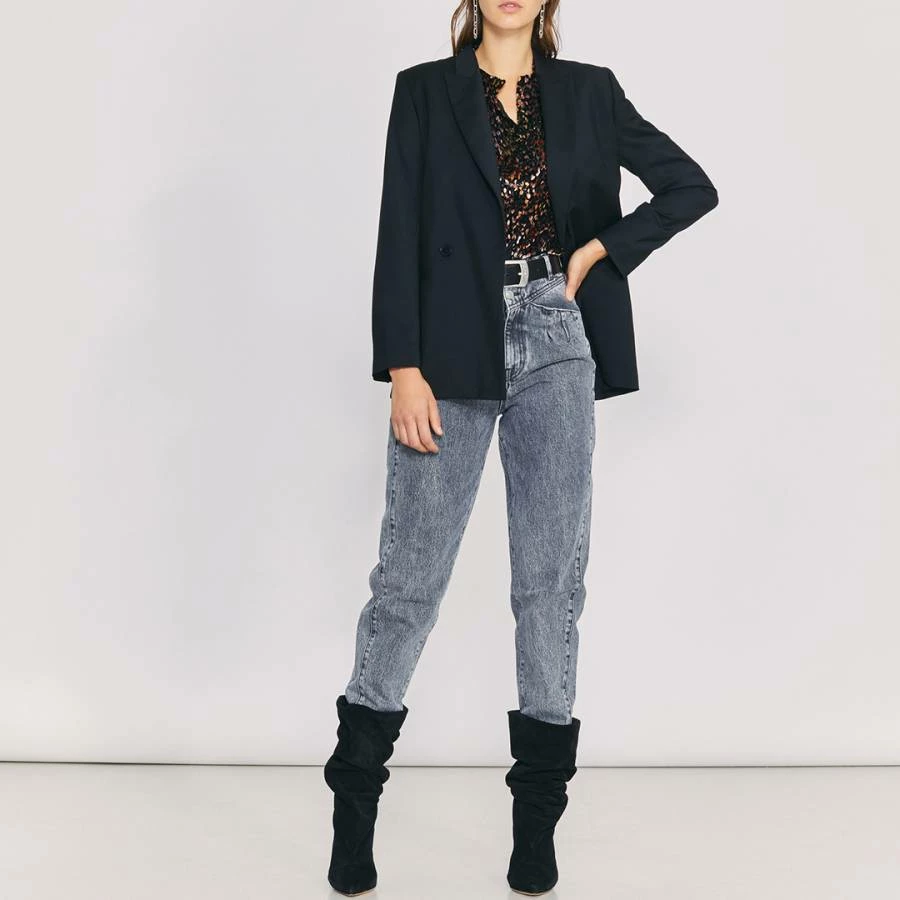 IRO Black Naster Wool Jacket 4 IRO Black Naster Wool Jacket - Image 2