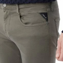 Replay Khaki Anbass Hyperflex Xlite Jeans -JacketsSale Sales 17750972 4