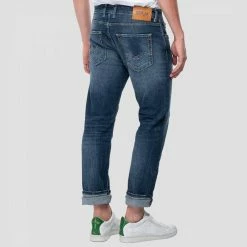 Replay Blue 573 Bio Grover Straight Stretch Jeans 6 Replay Blue 573 Bio Grover Straight Stretch Jeans -JacketsSale Sales 17751008 2
