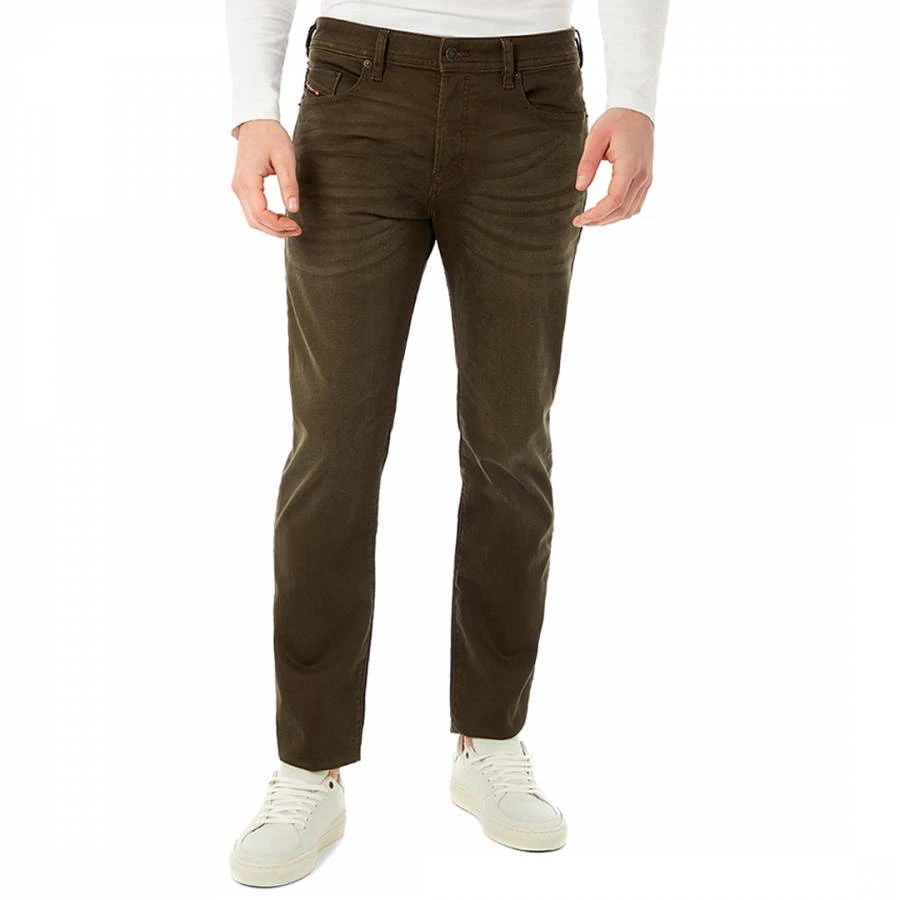 Diesel Khaki Buster-X Straight Stretch Jeans 3 Diesel Khaki Buster-X Straight Stretch Jeans