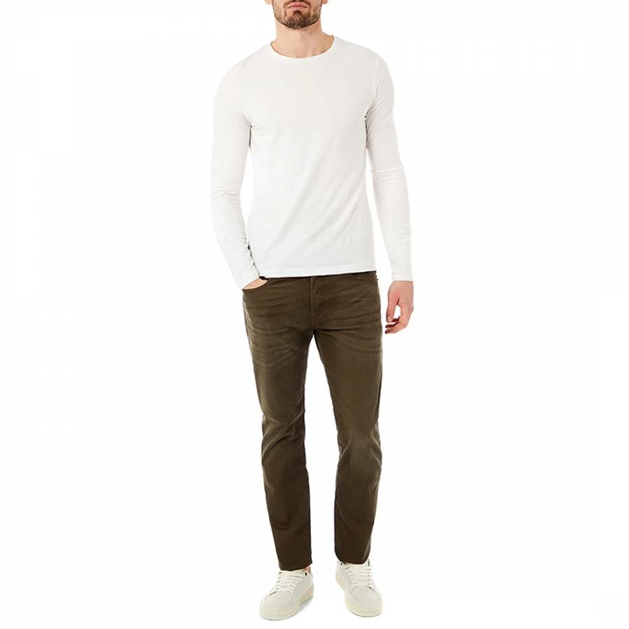 Diesel Khaki Buster-X Straight Stretch Jeans 5 Diesel Khaki Buster-X Straight Stretch Jeans - Image 3