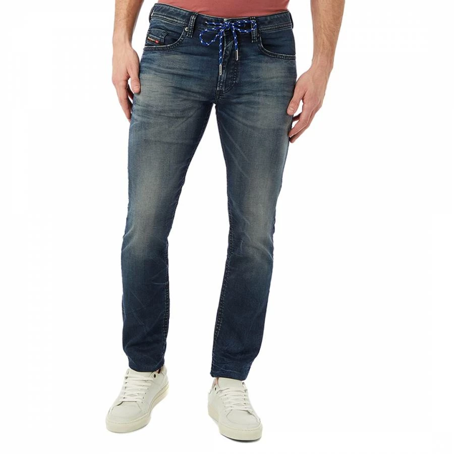 Diesel Indigo Thommer-Y-Ne Sweat Stretch Jeans 3 Diesel Indigo Thommer-Y-Ne Sweat Stretch Jeans