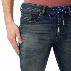 Diesel Indigo Thommer-Y-Ne Sweat Stretch Jeans 9 Diesel Indigo Thommer-Y-Ne Sweat Stretch Jeans -JacketsSale Sales 17755583 4