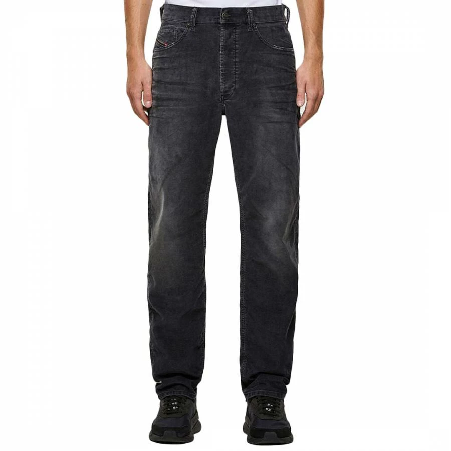 Diesel Black Macs Straight Stretch Jeans 3 Diesel Black Macs Straight Stretch Jeans