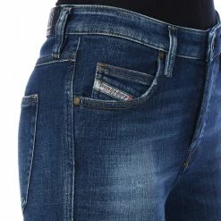 Diesel Blue Babhila Slim Stretch Jeans -JacketsSale Sales 17756007 4