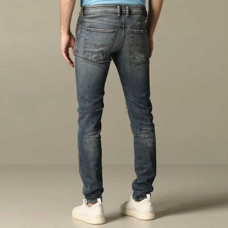 Diesel Mid Blue Sleenker Stretch Skinny Jeans 4 Diesel Mid Blue Sleenker Stretch Skinny Jeans - Image 2
