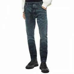Diesel Dark Blue Krooley Stretch Skinny Jeans