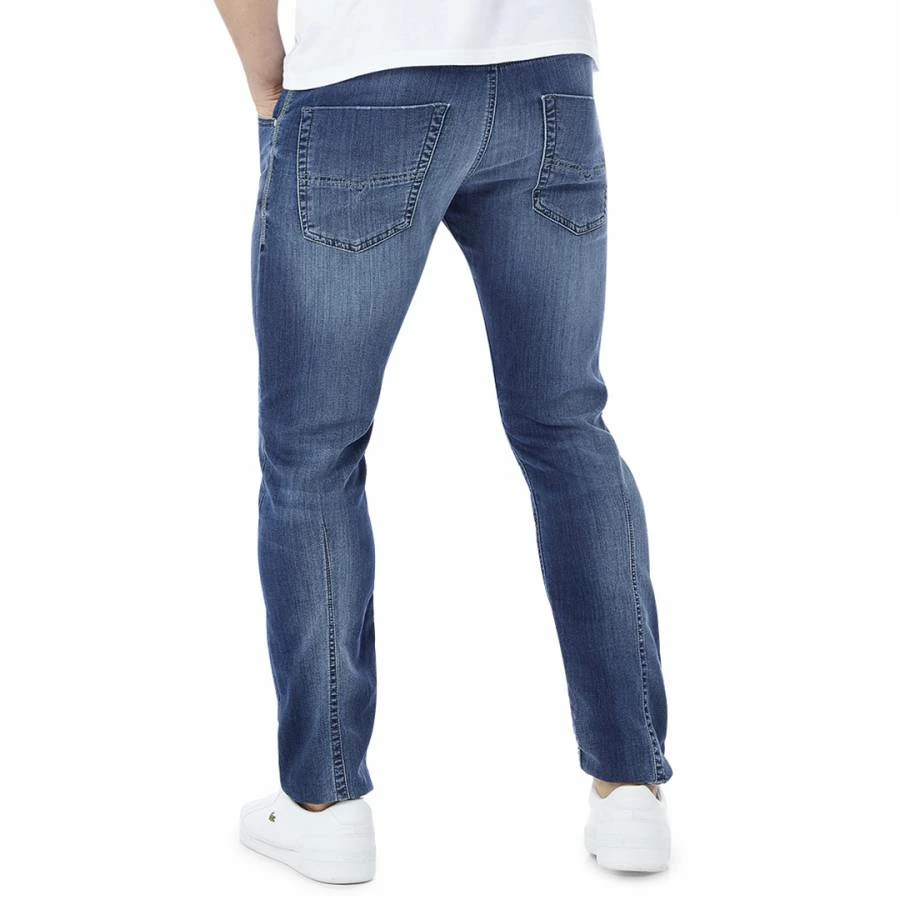 Diesel Mid-Blue Krooley Stretch SweatJeans 4 Diesel Mid-Blue Krooley Stretch SweatJeans - Image 2