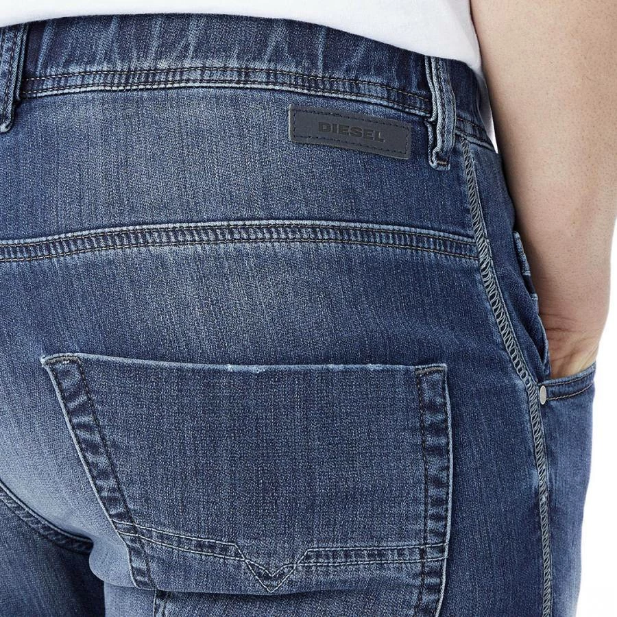 Diesel Mid-Blue Krooley Stretch SweatJeans 6 Diesel Mid-Blue Krooley Stretch SweatJeans - Image 4