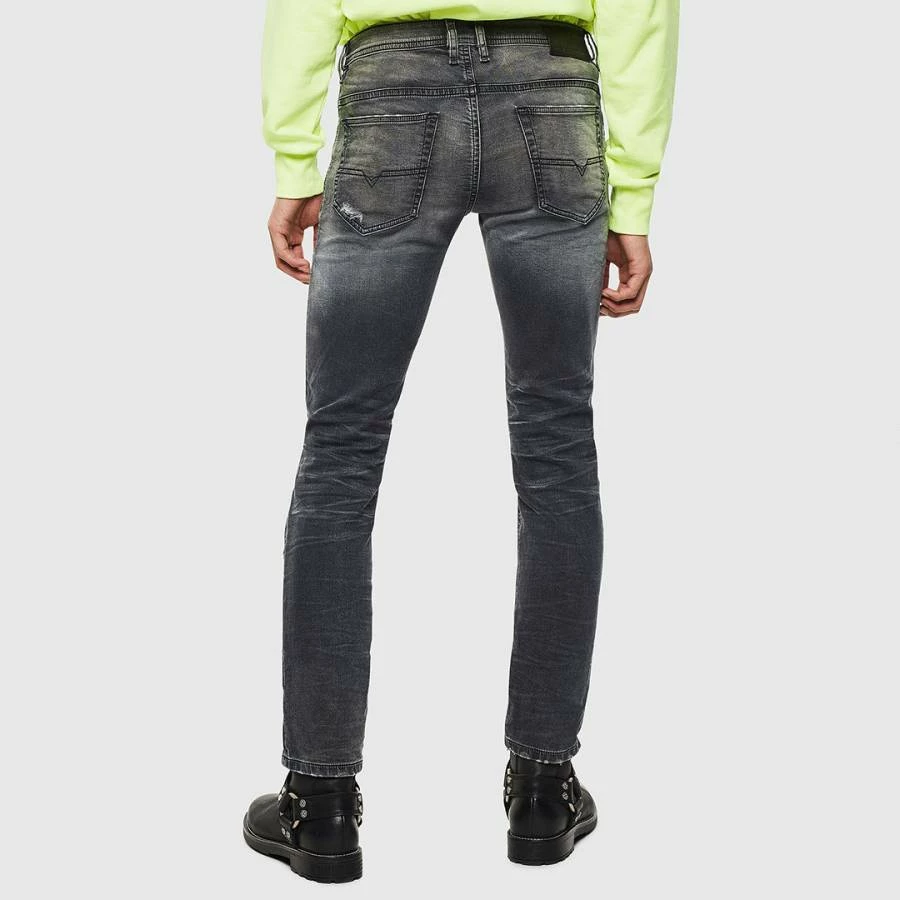 Diesel Grey Thommer Stretch Skinny Jeans 4 Diesel Grey Thommer Stretch Skinny Jeans - Image 2