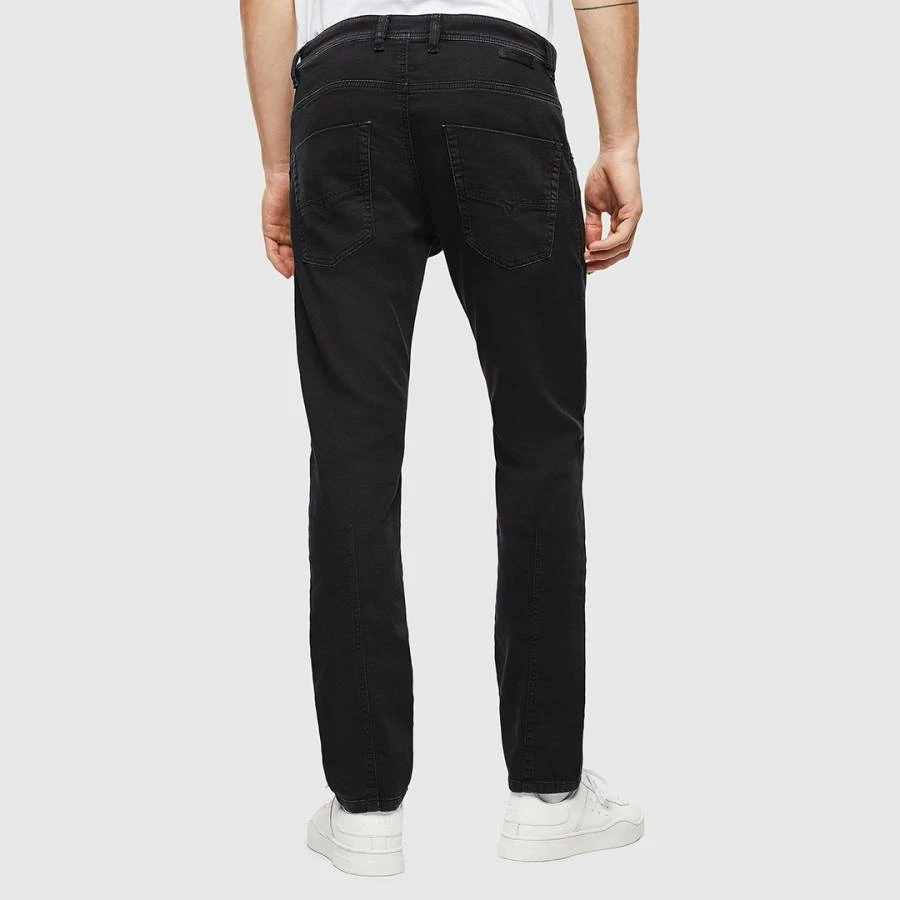 Diesel Black Krooley Stretch Skinny Jeans 4 Diesel Black Krooley Stretch Skinny Jeans - Image 2