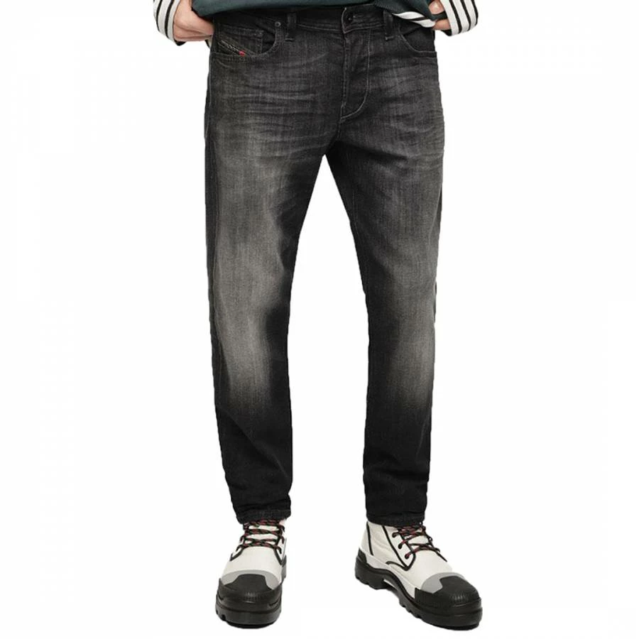 Diesel Washed Black Larkee Stretch Jeans 3 Diesel Washed Black Larkee Stretch Jeans