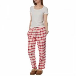 Crew Clothing Pink/Multi Check Lounge Trouser -JacketsSale Sales 17767158 3