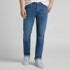 Lee Jeans Mid Blue West Relaxed Stretch Jean -JacketsSale Sales 17771190 1