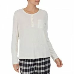DKNY Cream Pj Top