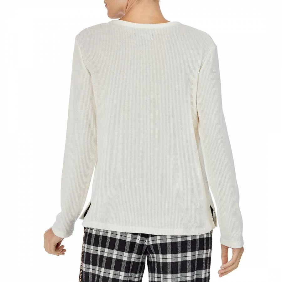 DKNY Cream Pj Top 5 DKNY Cream Pj Top - Image 3