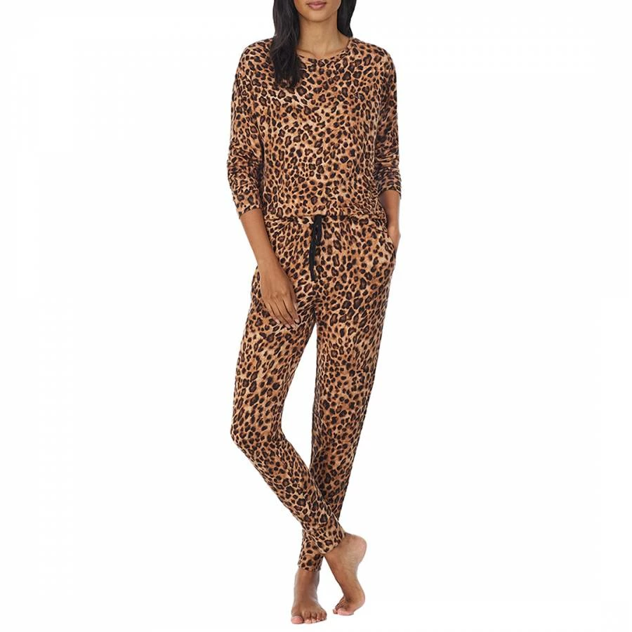 Lauren Ralph Lauren Leopard Cosy Jersey Jogger Pyjama Set 3 Lauren Ralph Lauren Leopard Cosy Jersey Jogger Pyjama Set