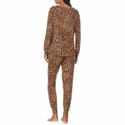Lauren Ralph Lauren Leopard Cosy Jersey Jogger Pyjama Set 8 Lauren Ralph Lauren Leopard Cosy Jersey Jogger Pyjama Set -JacketsSale Sales 17829478 3