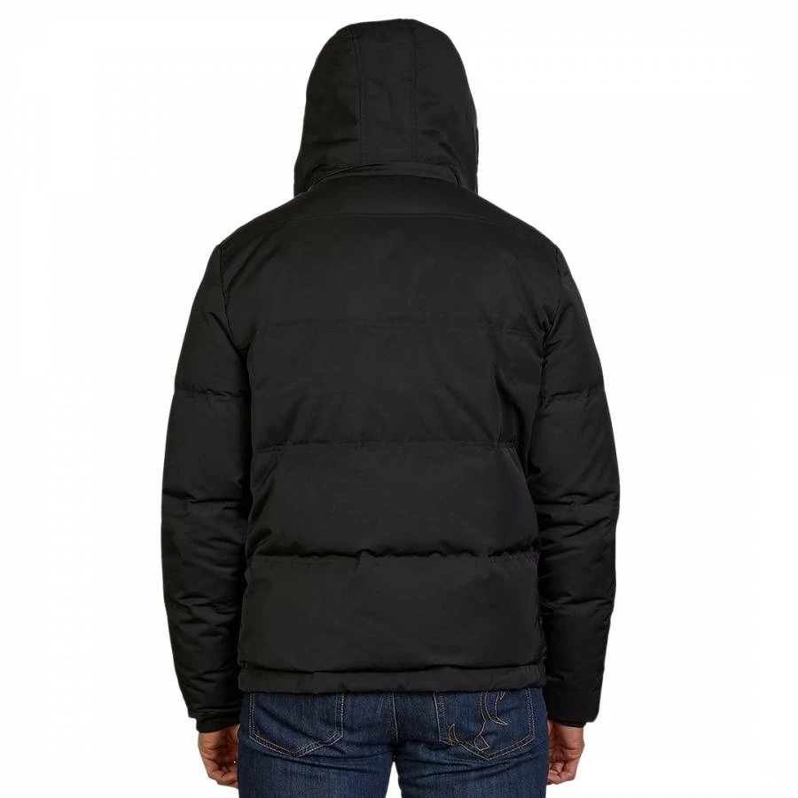 Raging Bull Hooded Puffer Jacket Black 5 Raging Bull Hooded Puffer Jacket Black - Image 3