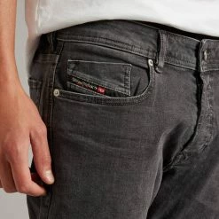 Diesel Dark Grey Sleenker-X Slim Stretch Jeans -JacketsSale Sales 17840006 4