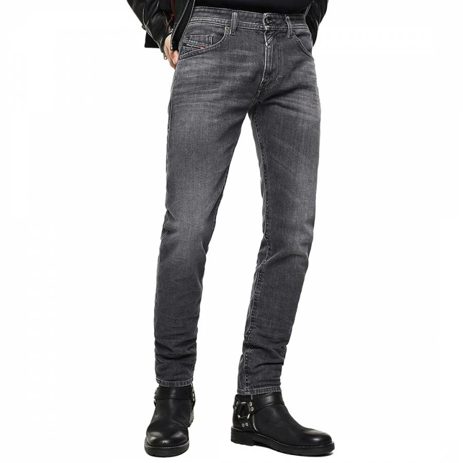 Diesel Washed Black Thommer Slim Stretch Jeans 3 Diesel Washed Black Thommer Slim Stretch Jeans