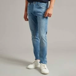 Hackett London Light Wash Stretch Jeans