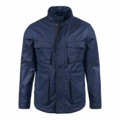 Crew Clothing Navy Wind Proof Jacket