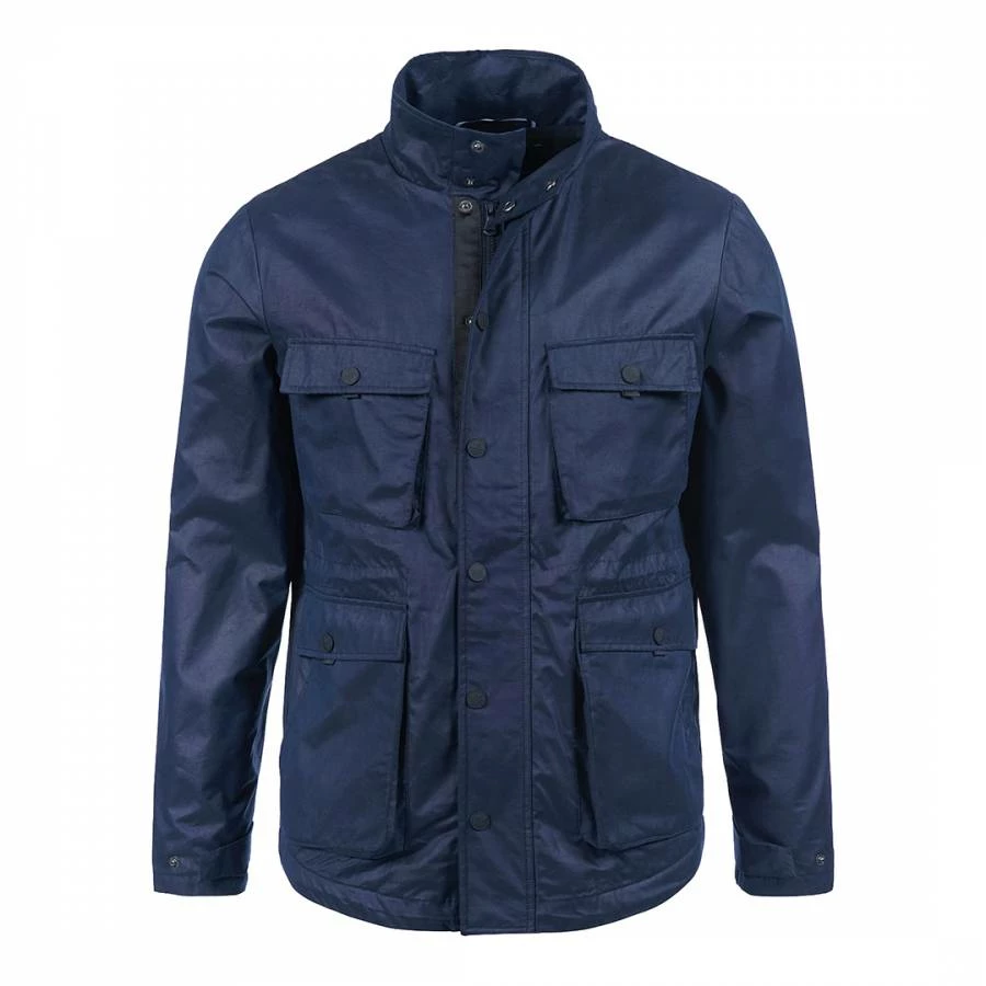 Crew Clothing Navy Wind Proof Jacket 3 Crew Clothing Navy Wind Proof Jacket
