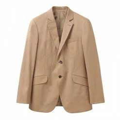 Crew Clothing Tan Lightweight Blazer