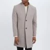 Gianni Feraud Grey Clemont Wool Blend Coat 2 Gianni Feraud Grey Clemont Wool Blend Coat -JacketsSale Sales 17896713 1