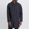 Gianni Feraud Navy Buttoned Mac 1 Gianni Feraud Navy Buttoned Mac -JacketsSale Sales 17896725 1