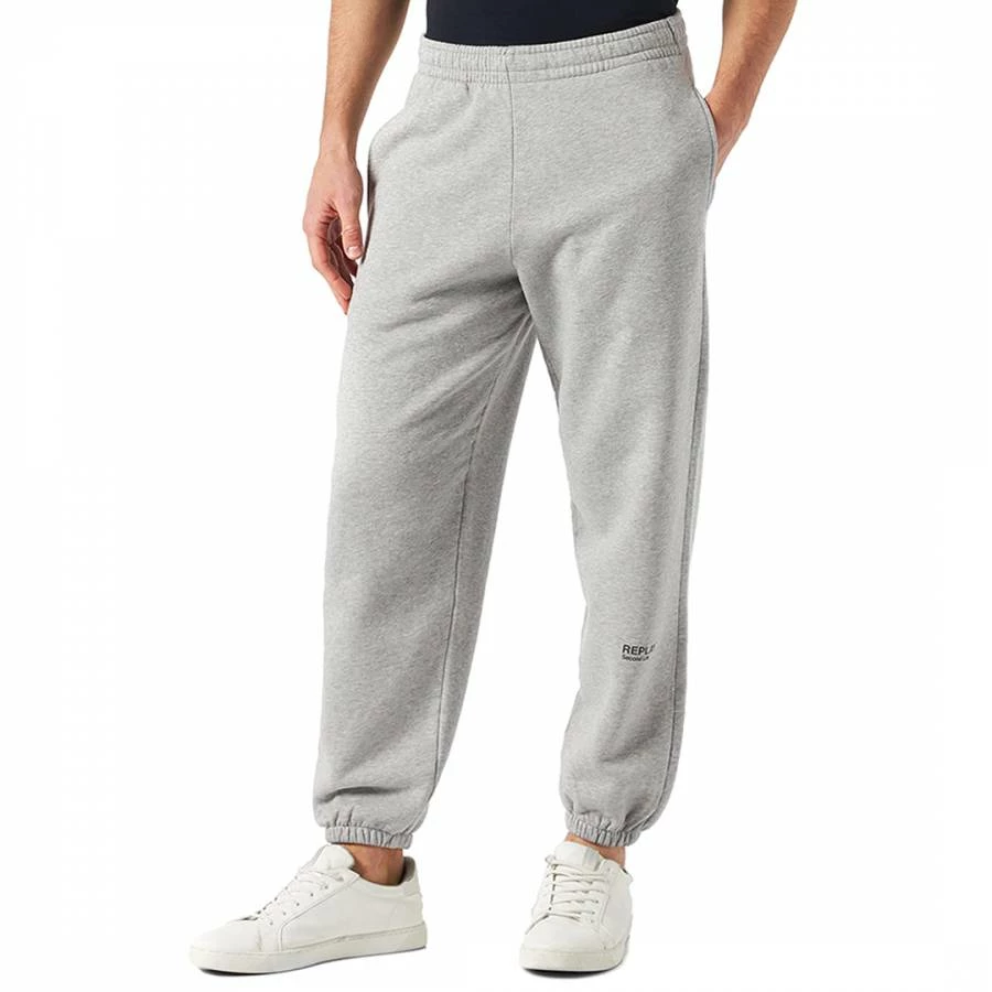 Replay Grey Second Life Fleece Organic Cotton Joggers 3 Replay Grey Second Life Fleece Organic Cotton Joggers