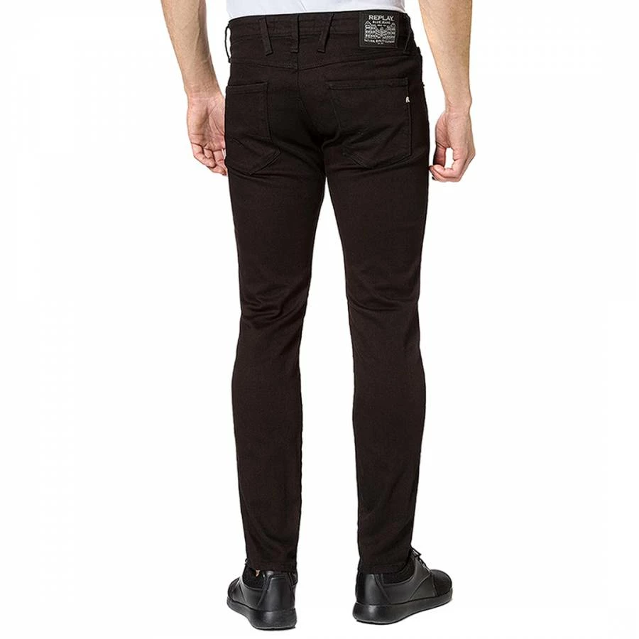 Replay Black Anbass Slim Stretch Jeans 4 Replay Black Anbass Slim Stretch Jeans - Image 2