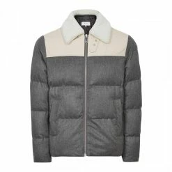 Reiss Grey Ball Quilted Jacket 9 Reiss Grey Ball Quilted Jacket -JacketsSale Sales 17959090 4
