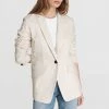 Rag & Bone Ecru Margot Linen Blazer -JacketsSale Sales 17967547 1